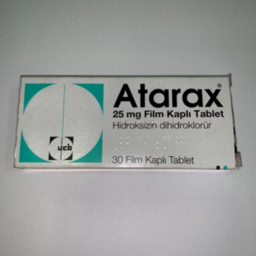 Atarax hydroksyzyna